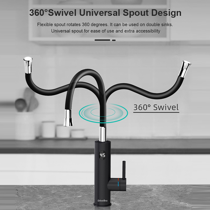 Briwellna Electric Water Heate - Commercial Kitchen Tap ulasan dan harga