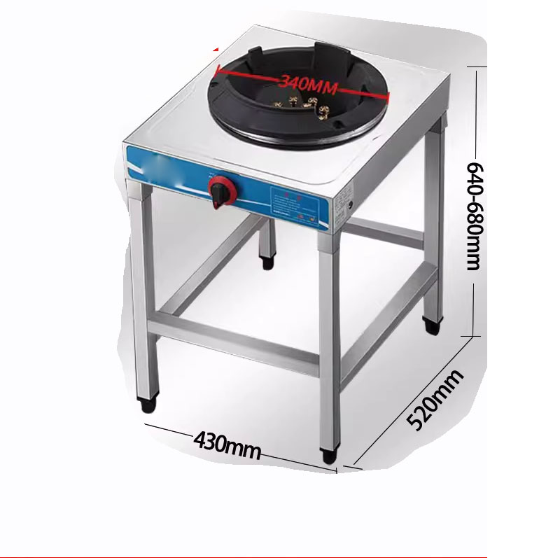 Commercial Fierce Fire Stove R - Commercial Kitchen Gas Stove ulasan dan harga