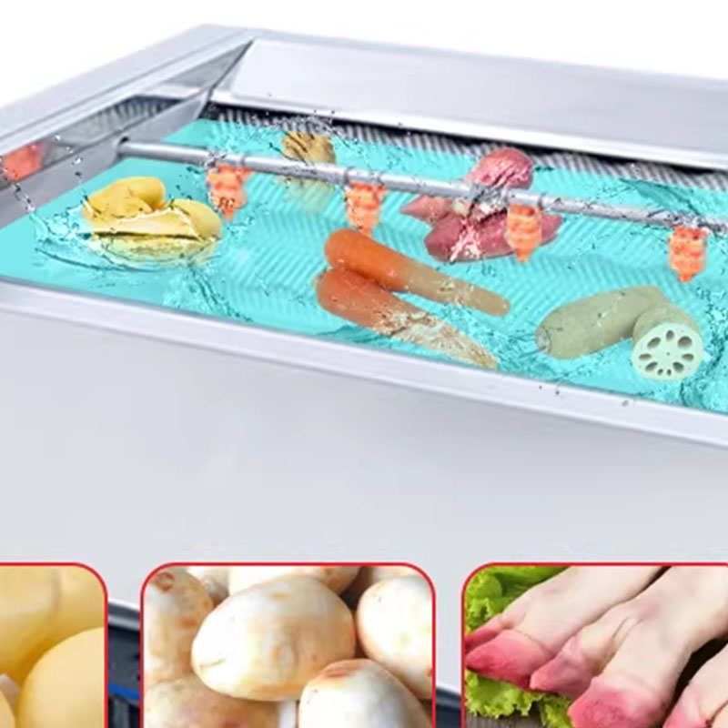 Commercial Brush Roller Vegeta - Commercial Potato Peeler ulasan dan harga